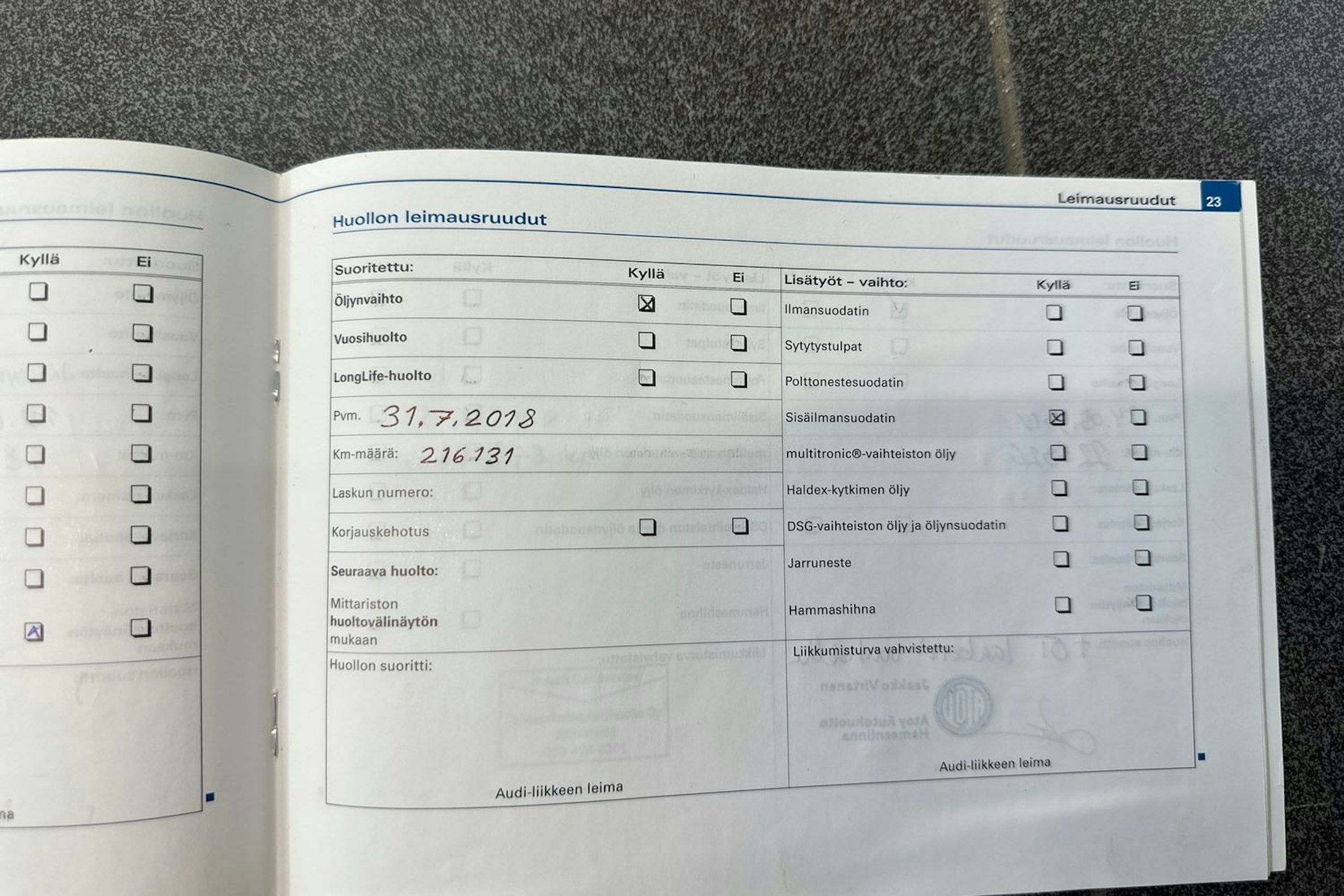 Musta Audi A3 2007 kuva 43.