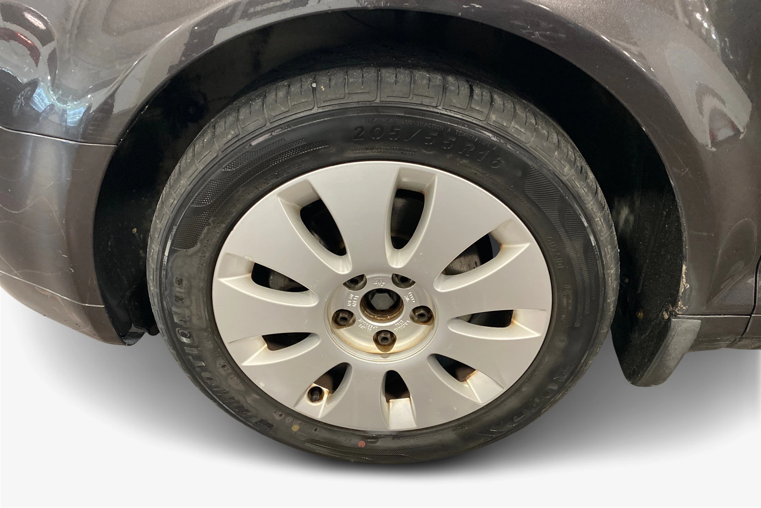 harmaa Audi A3 2007 kuva 9.