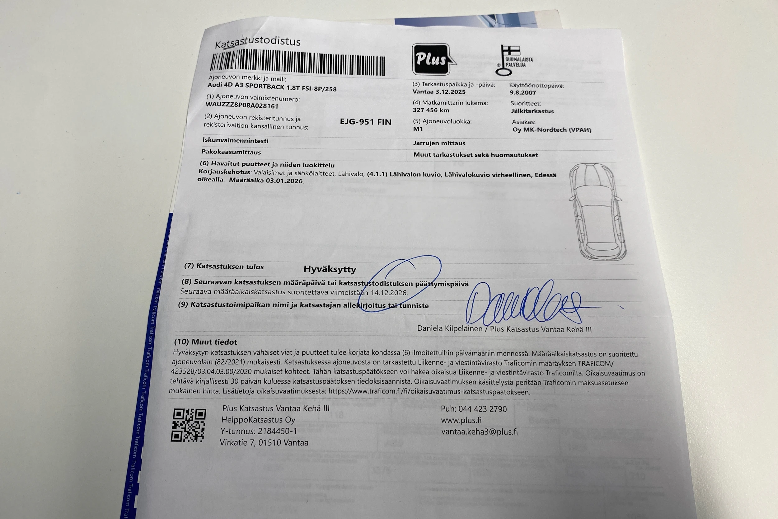 harmaa Audi A3 2007 kuva 31.