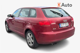 punainen Audi A3 2008 kuva 2.