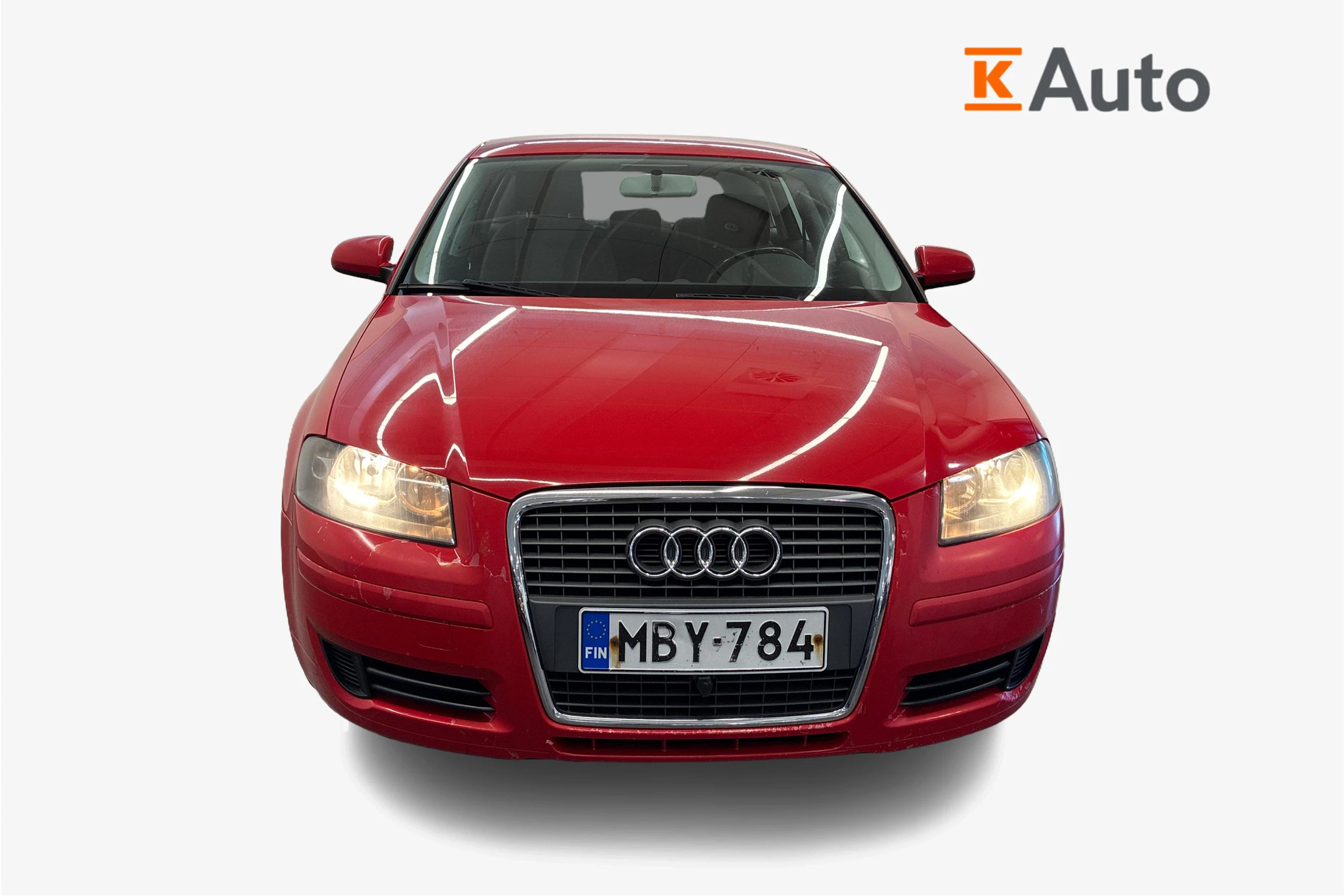 Punainen Audi A3 2008 kuva 5.