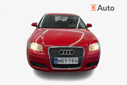 Punainen Audi A3 2008 kuva 5.