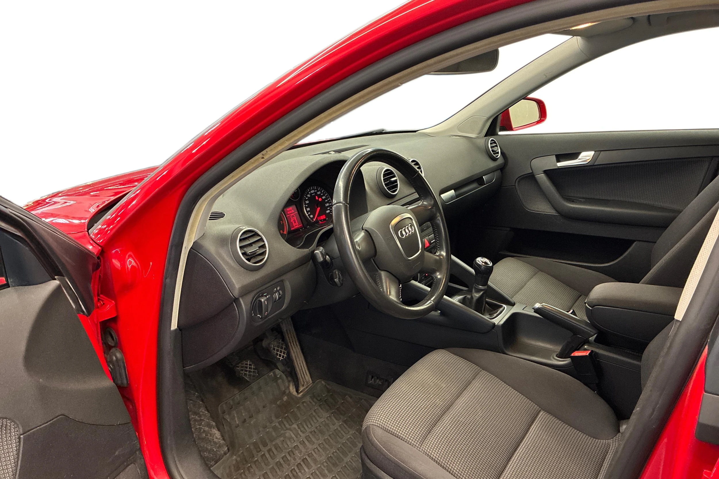 Punainen Audi A3 2008 kuva 8.