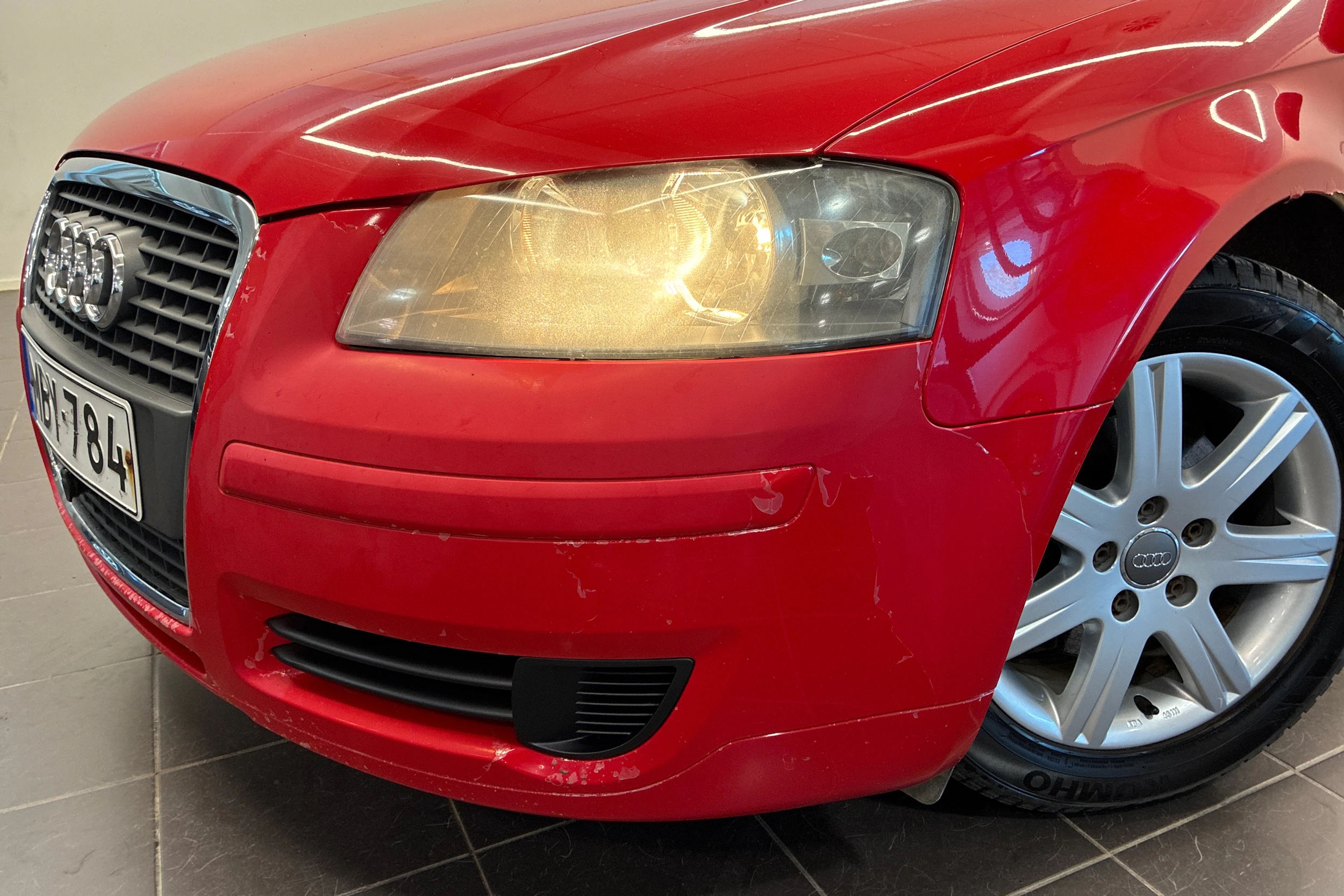 Punainen Audi A3 2008 kuva 18.