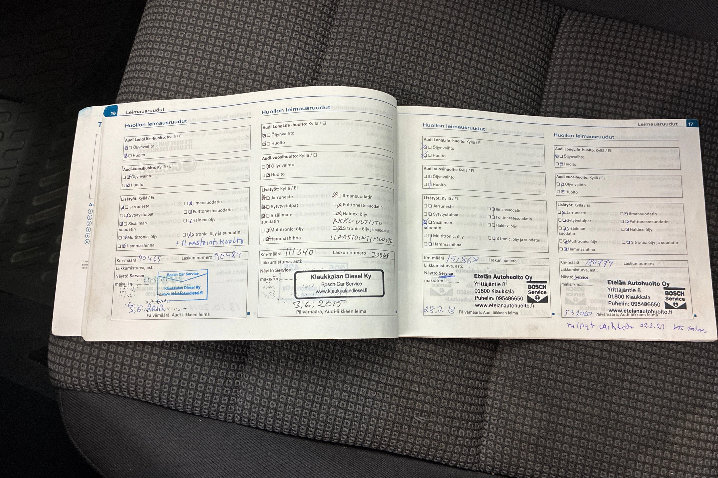 Punainen Audi A3 2008 kuva 31.