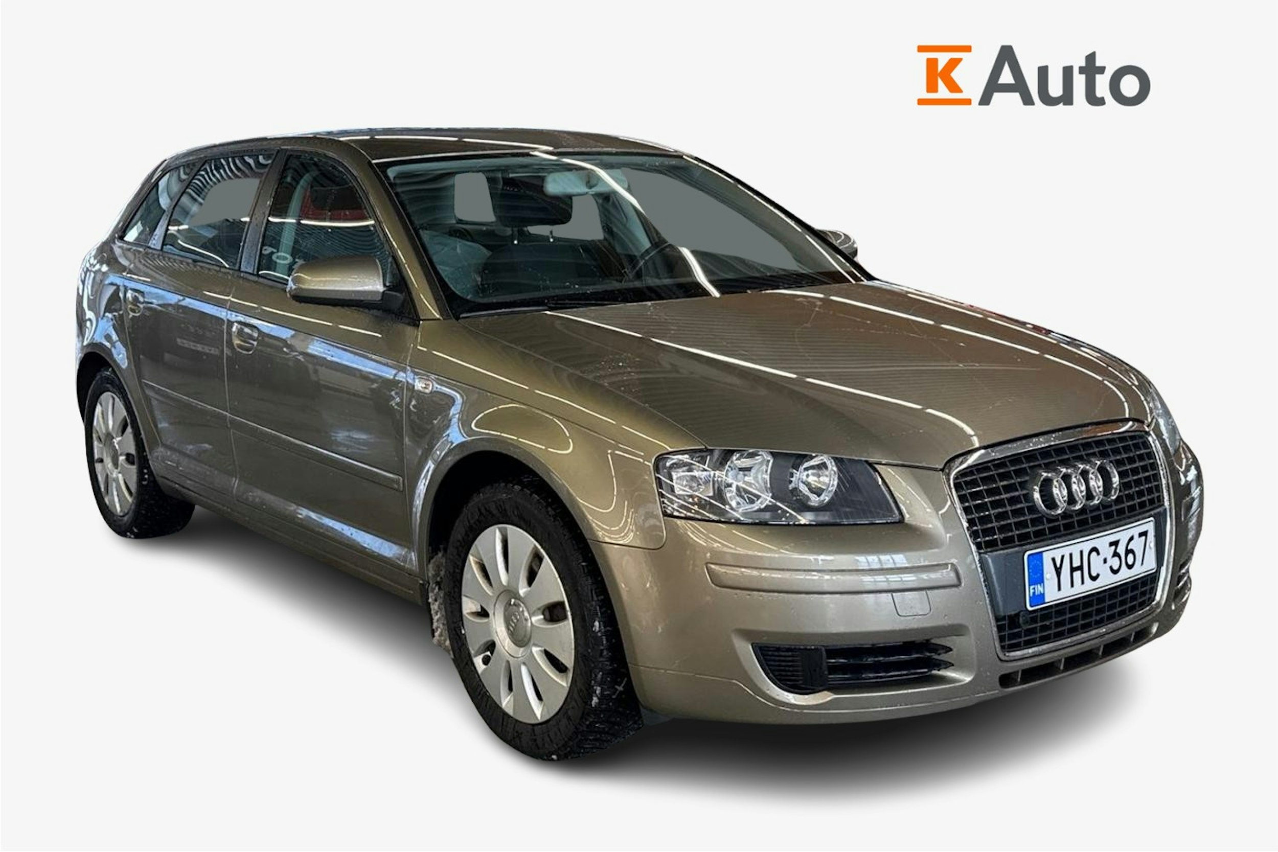 ruskea (beige) Audi A3 2008 kuva 1.