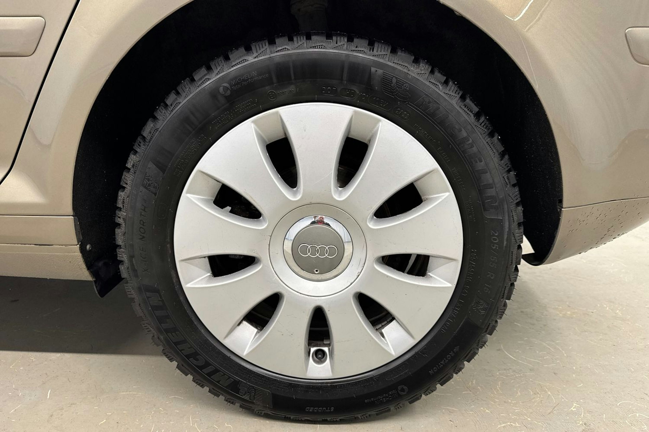 ruskea (beige) Audi A3 2008 kuva 14.