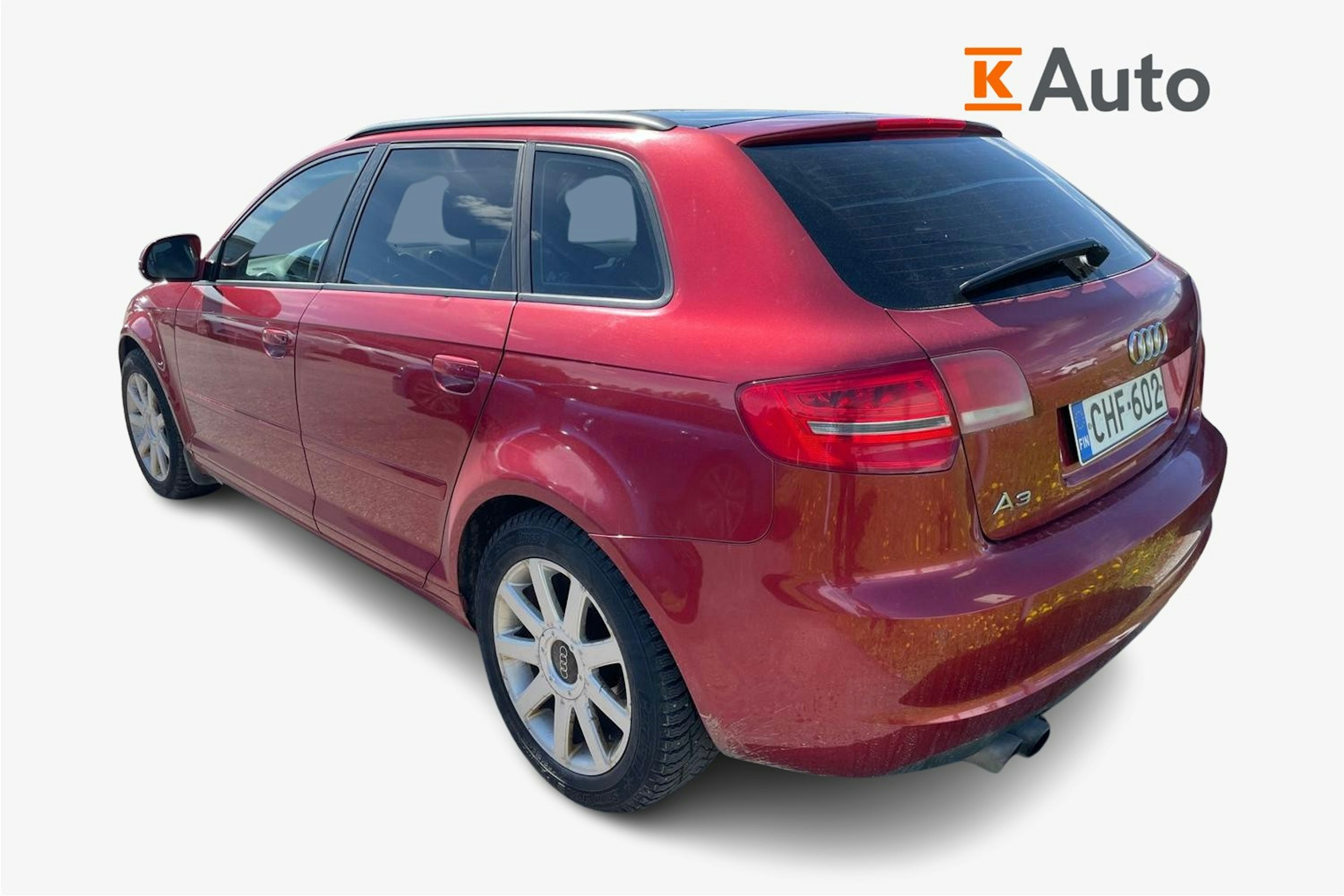 Punainen Audi A3 2009 kuva 2.