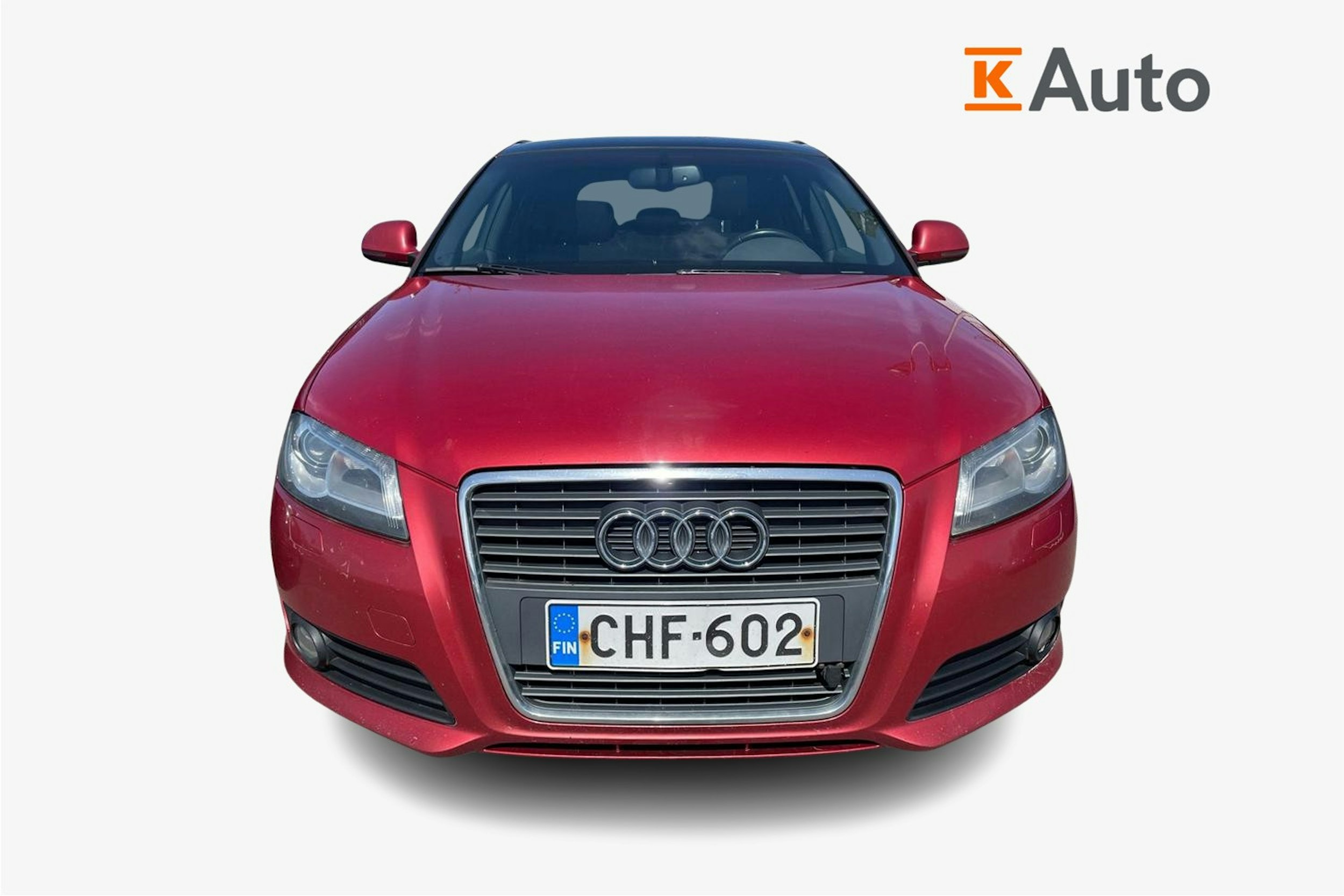 Punainen Audi A3 2009 kuva 4.