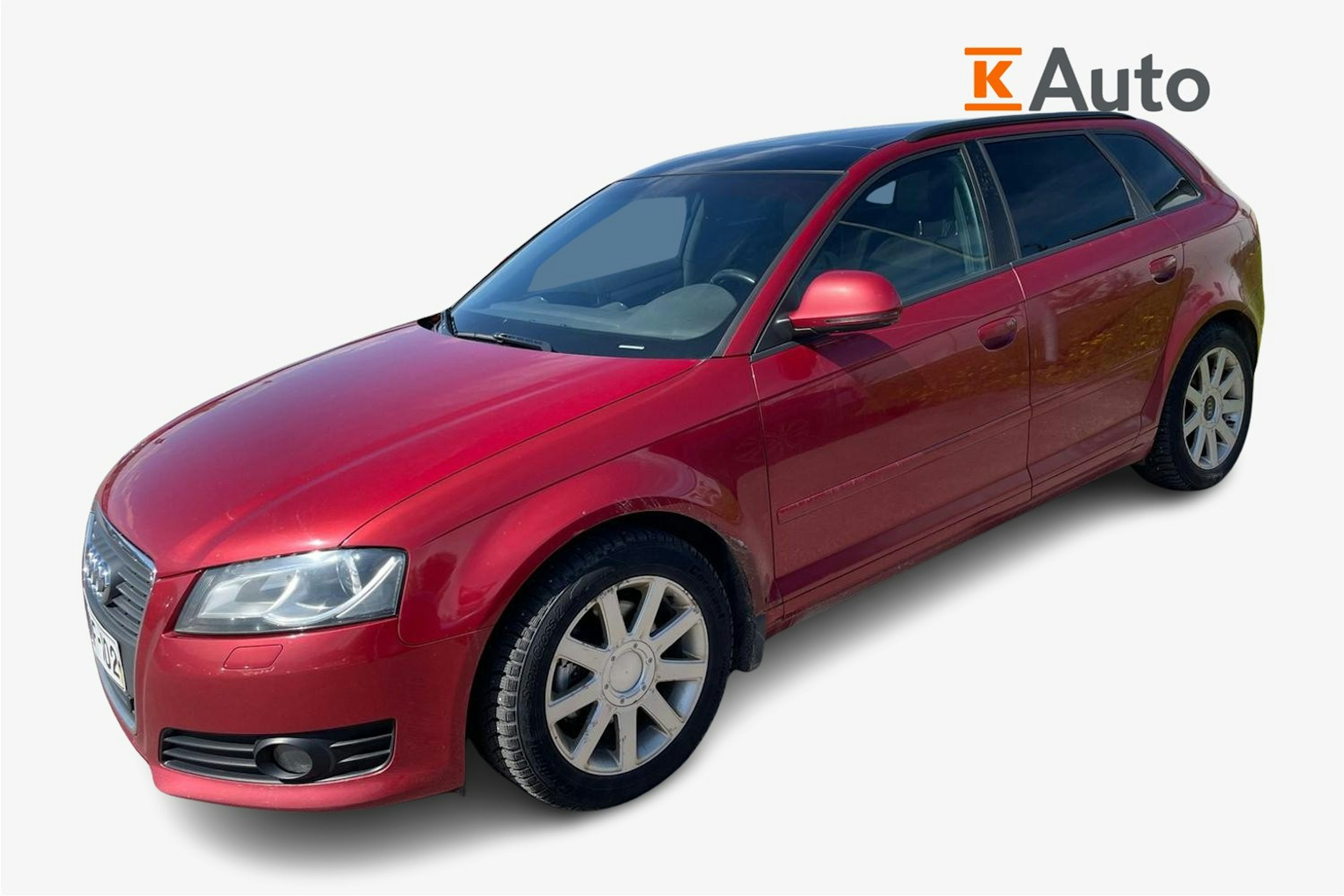 Punainen Audi A3 2009 kuva 5.