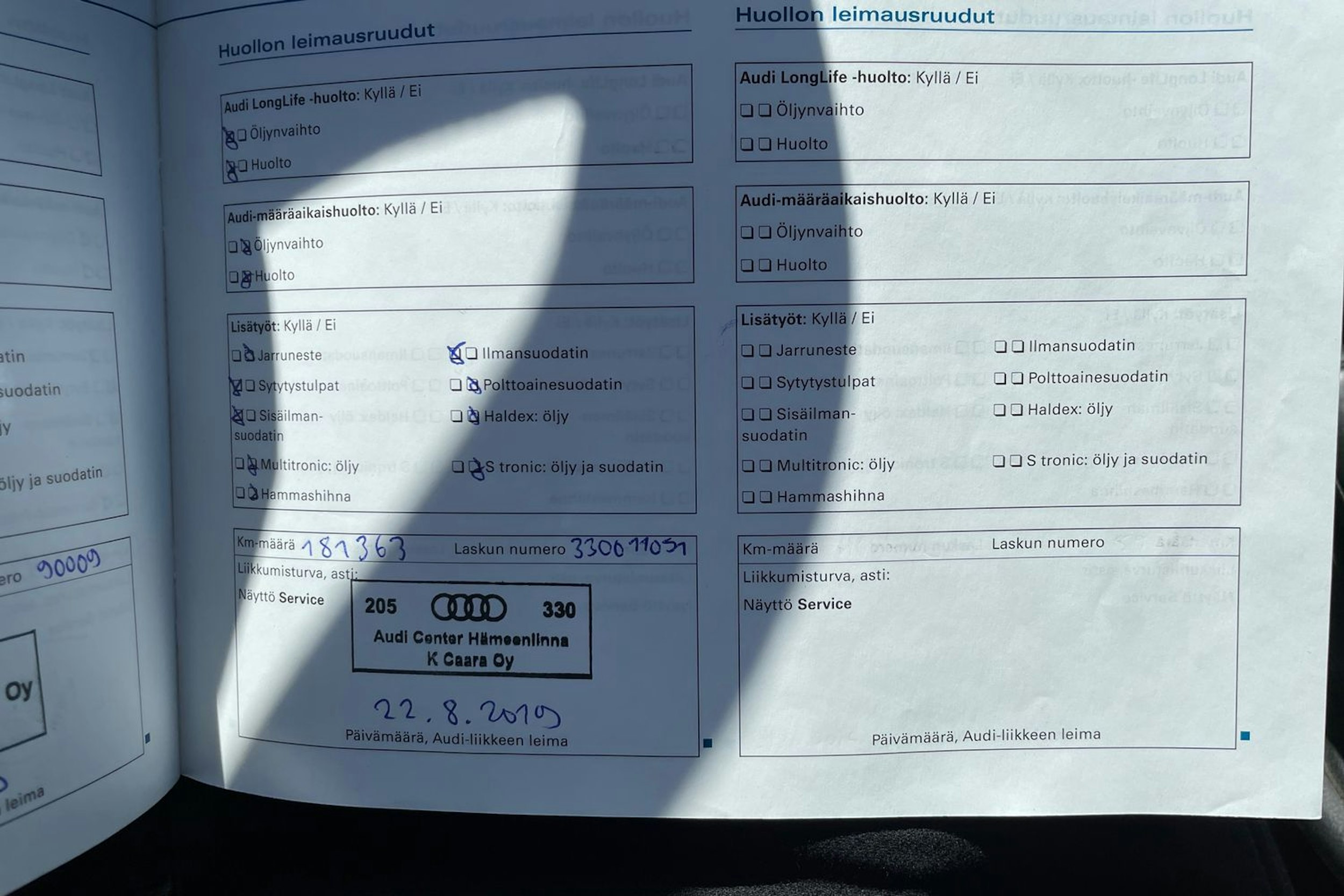 Punainen Audi A3 2009 kuva 25.
