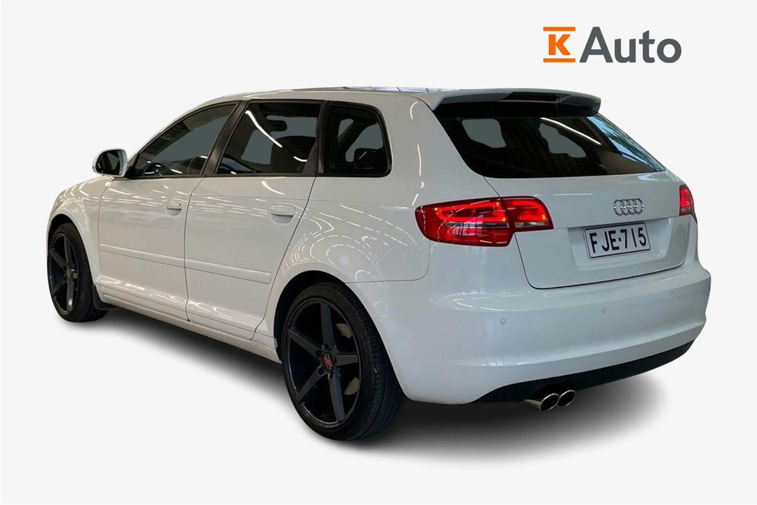 Valkoinen Audi A3 2009 kuva 2.