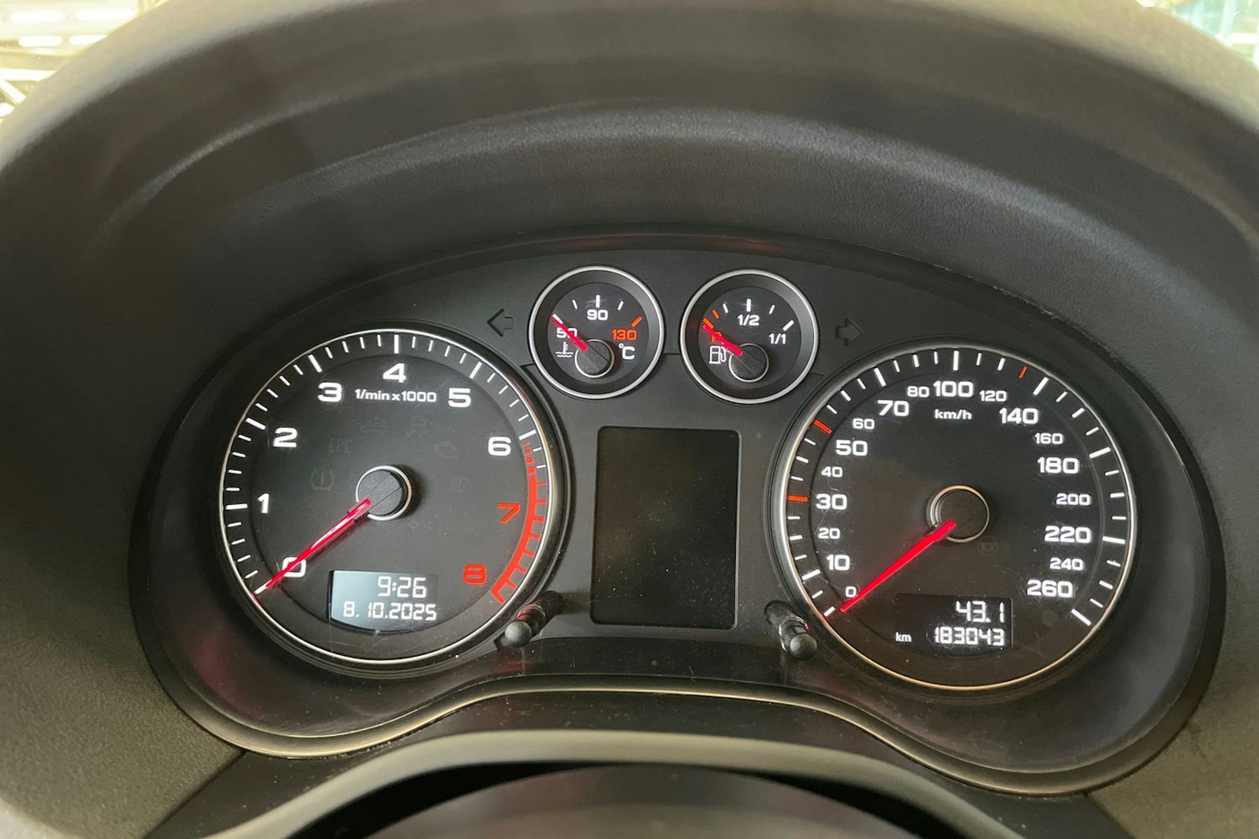 Valkoinen Audi A3 2009 kuva 14.