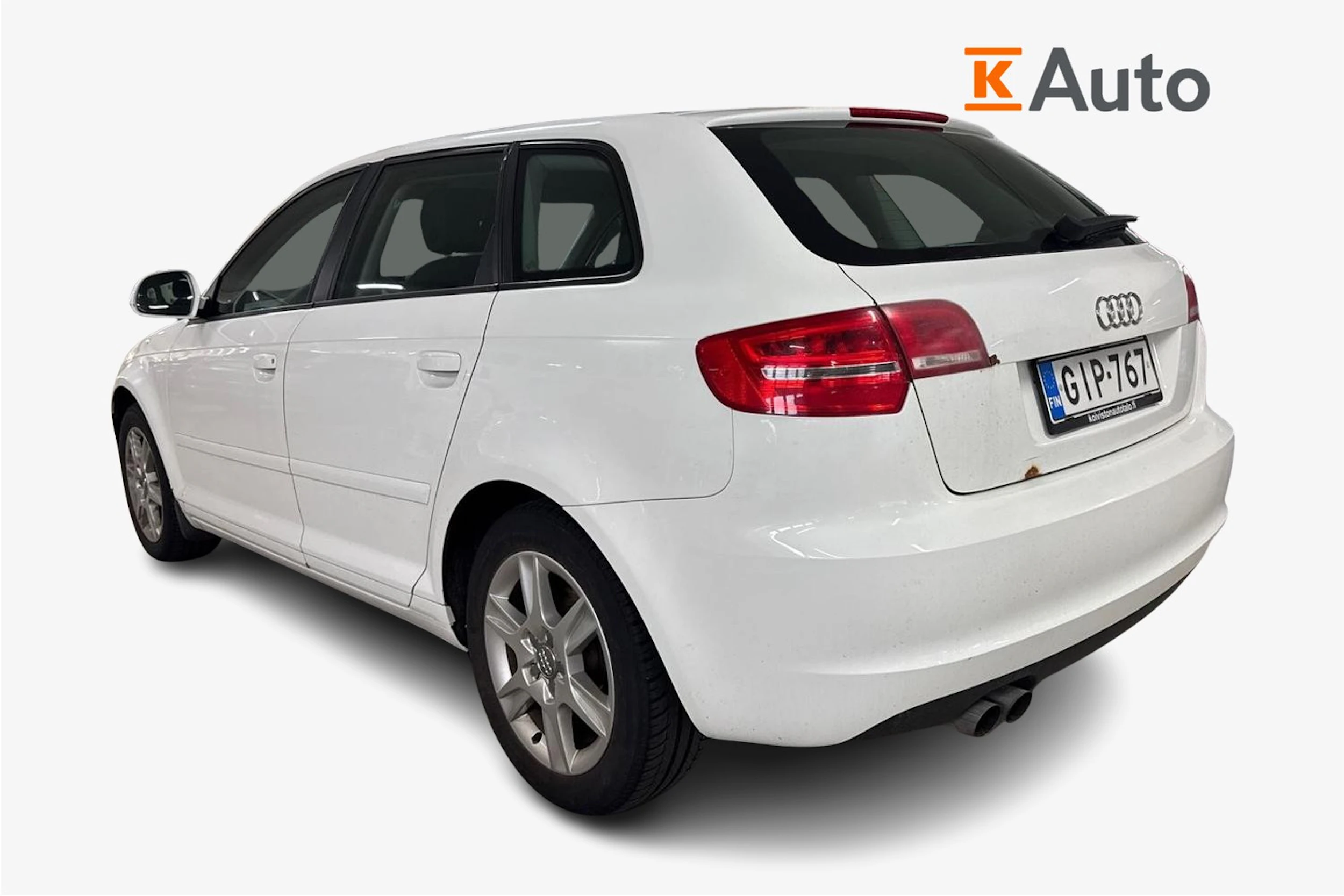 Valkoinen Audi A3 2009 kuva 2.