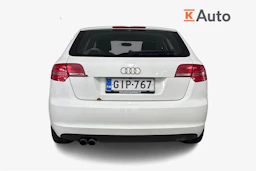 Valkoinen Audi A3 2009 kuva 3.
