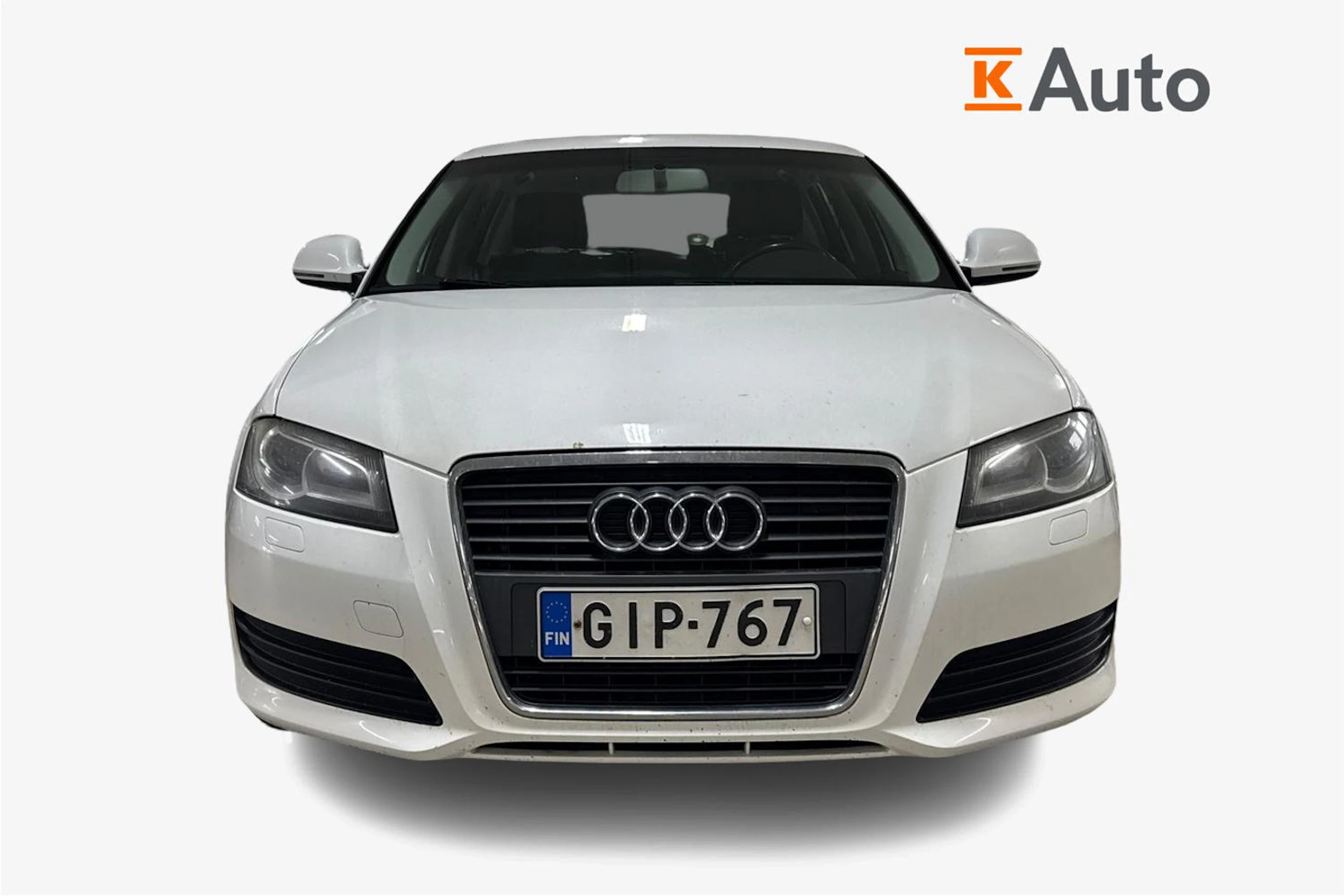 Valkoinen Audi A3 2009 kuva 4.