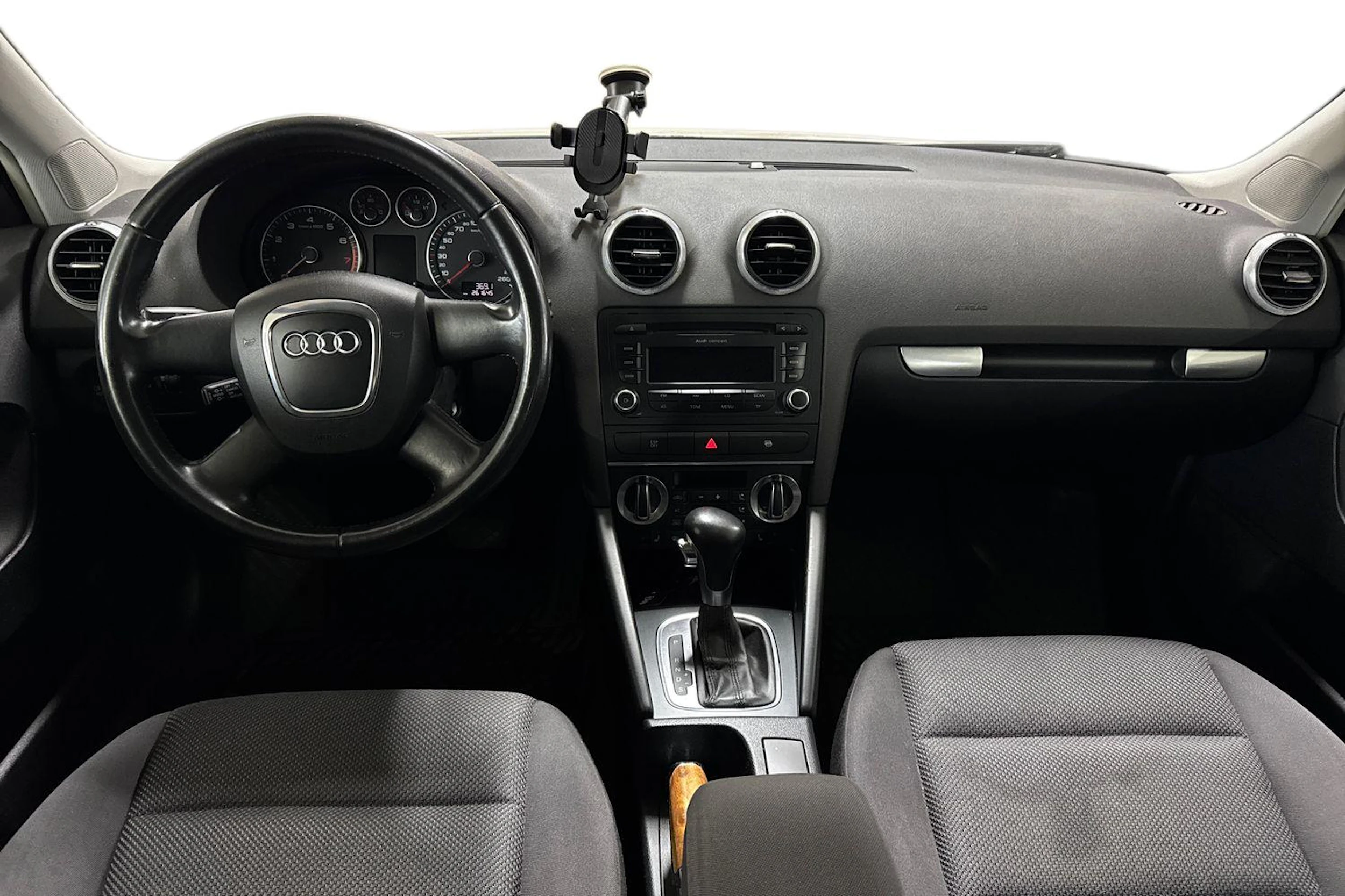 Valkoinen Audi A3 2009 kuva 7.