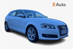 valkoinen Audi A3 2009 kuva 1.