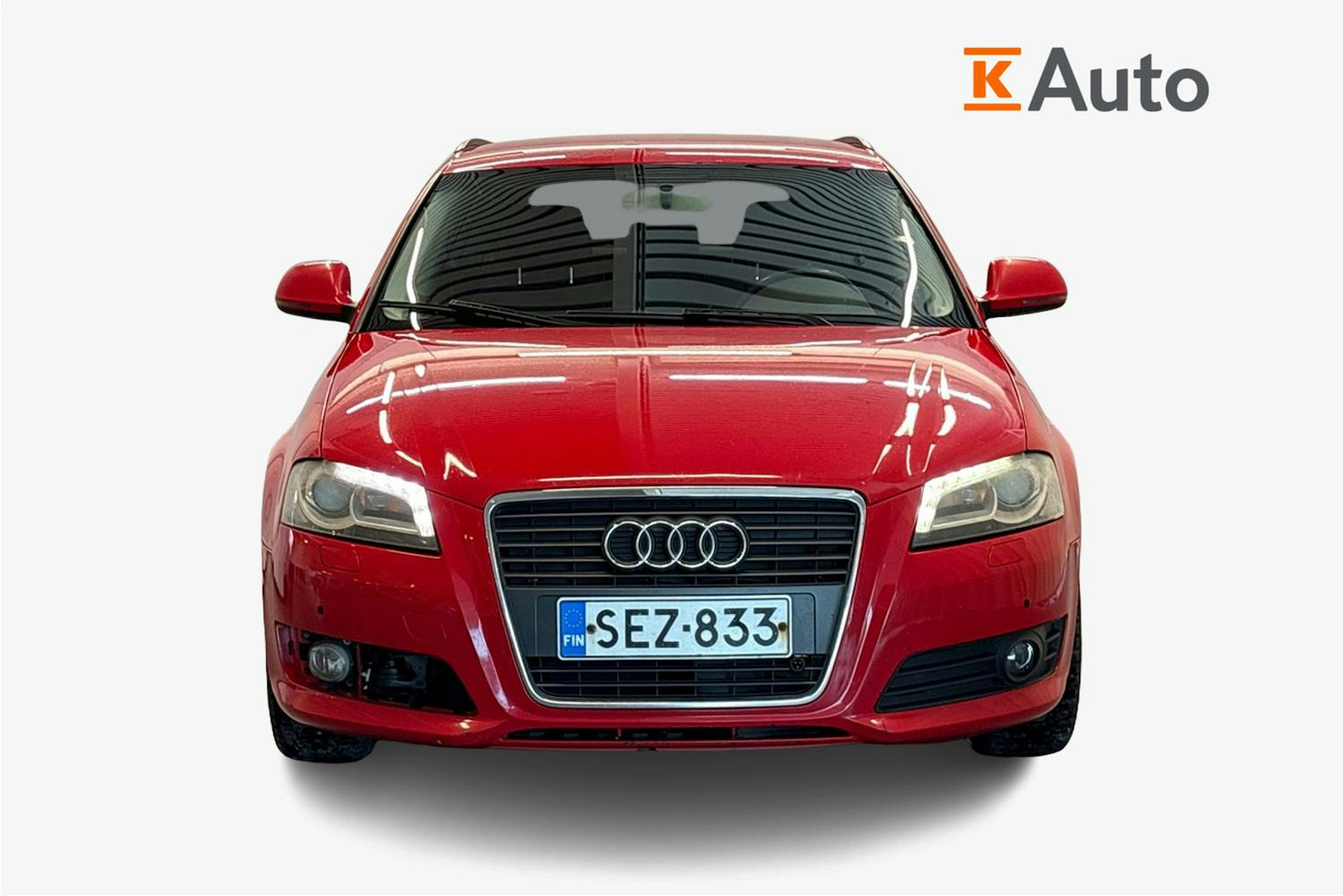 Punainen Audi A3 2009 kuva 2.