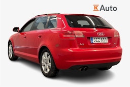 Punainen Audi A3 2009 kuva 4.
