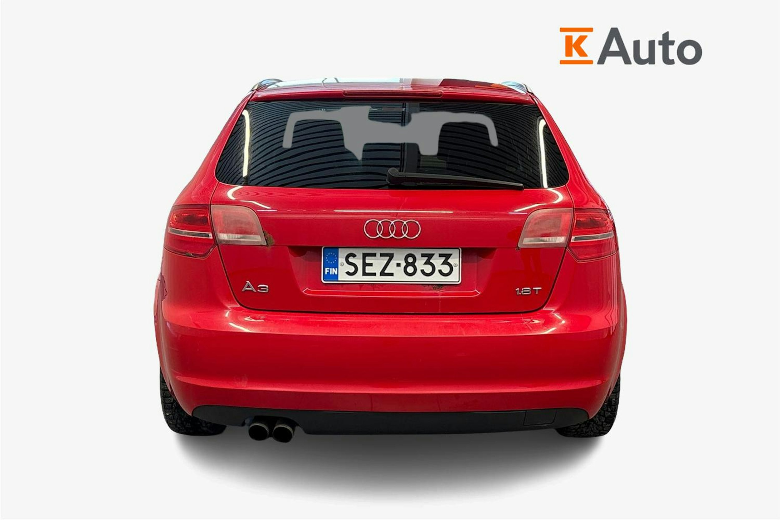Punainen Audi A3 2009 kuva 5.