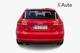 Punainen Audi A3 2009 kuva 5.
