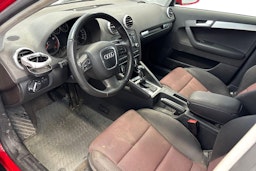 Punainen Audi A3 2009 kuva 10.