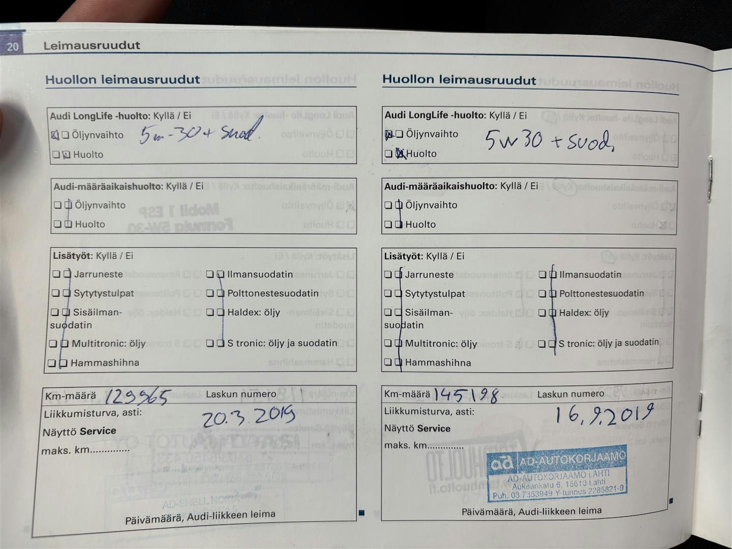 Punainen Audi A3 2009 kuva 27.