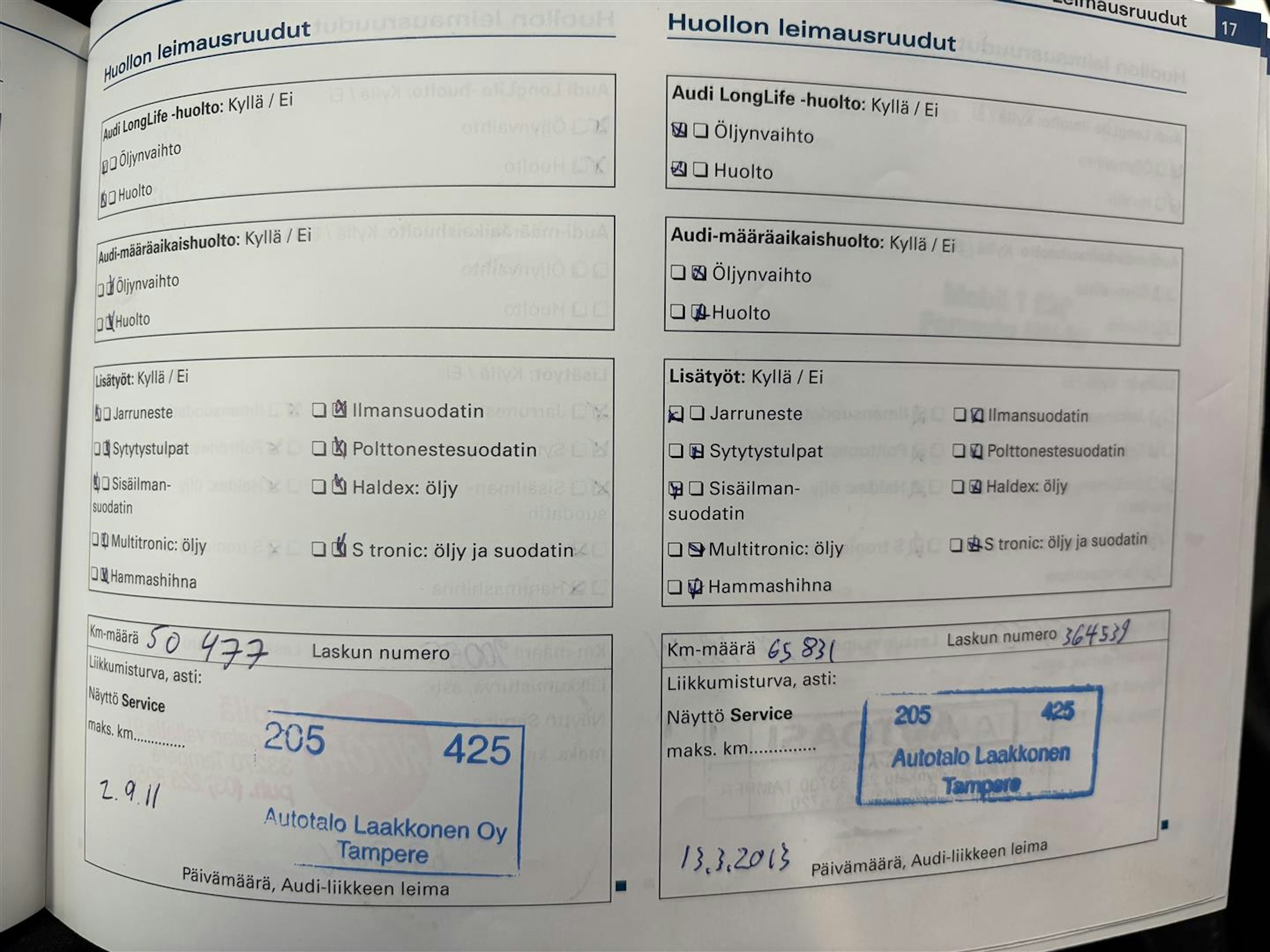 Punainen Audi A3 2009 kuva 30.