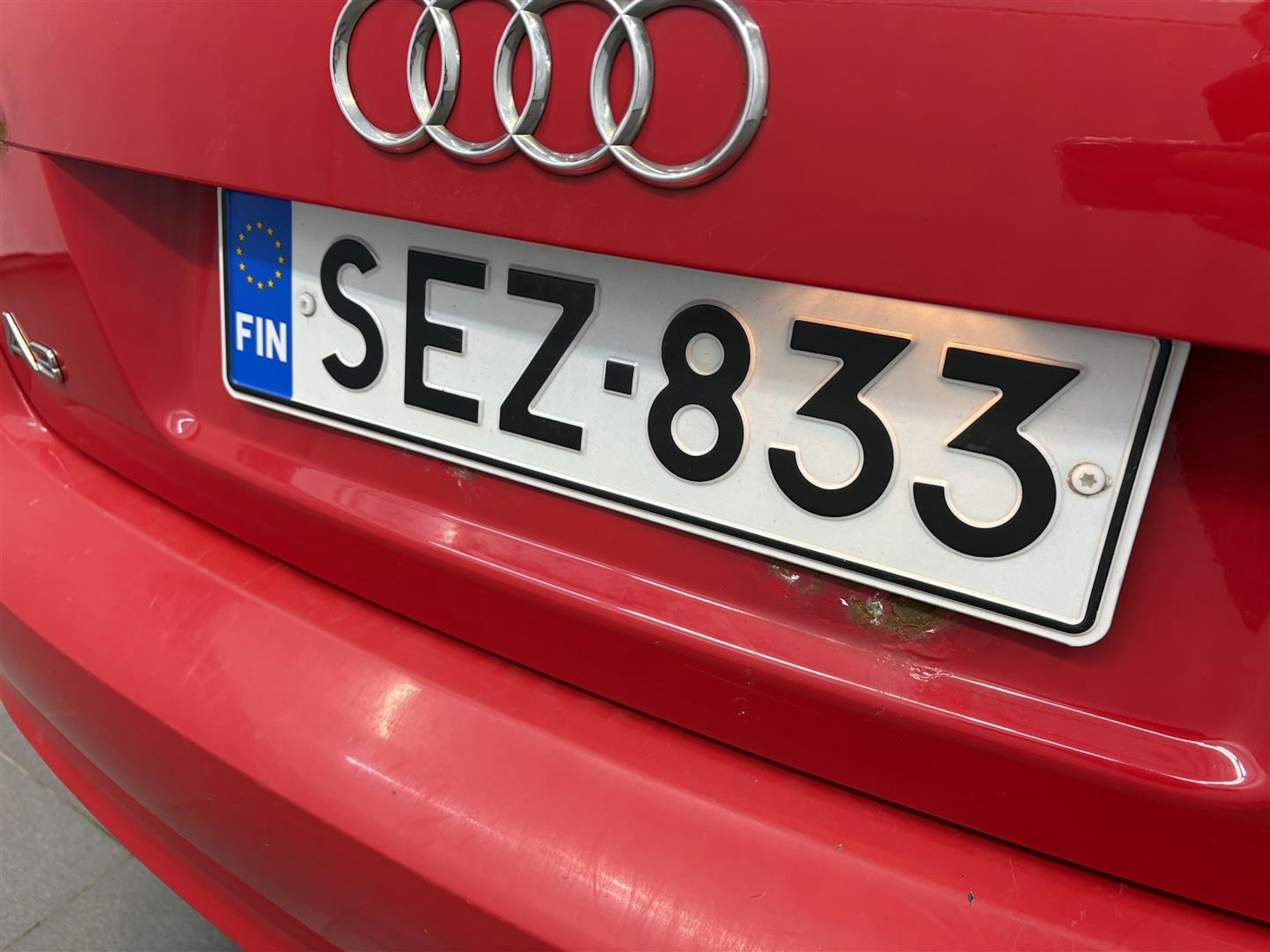 Punainen Audi A3 2009 kuva 42.