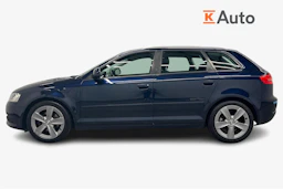 sininen Audi A3 2009 kuva 5.