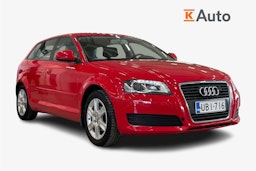 punainen Audi A3 2009 kuva 1.