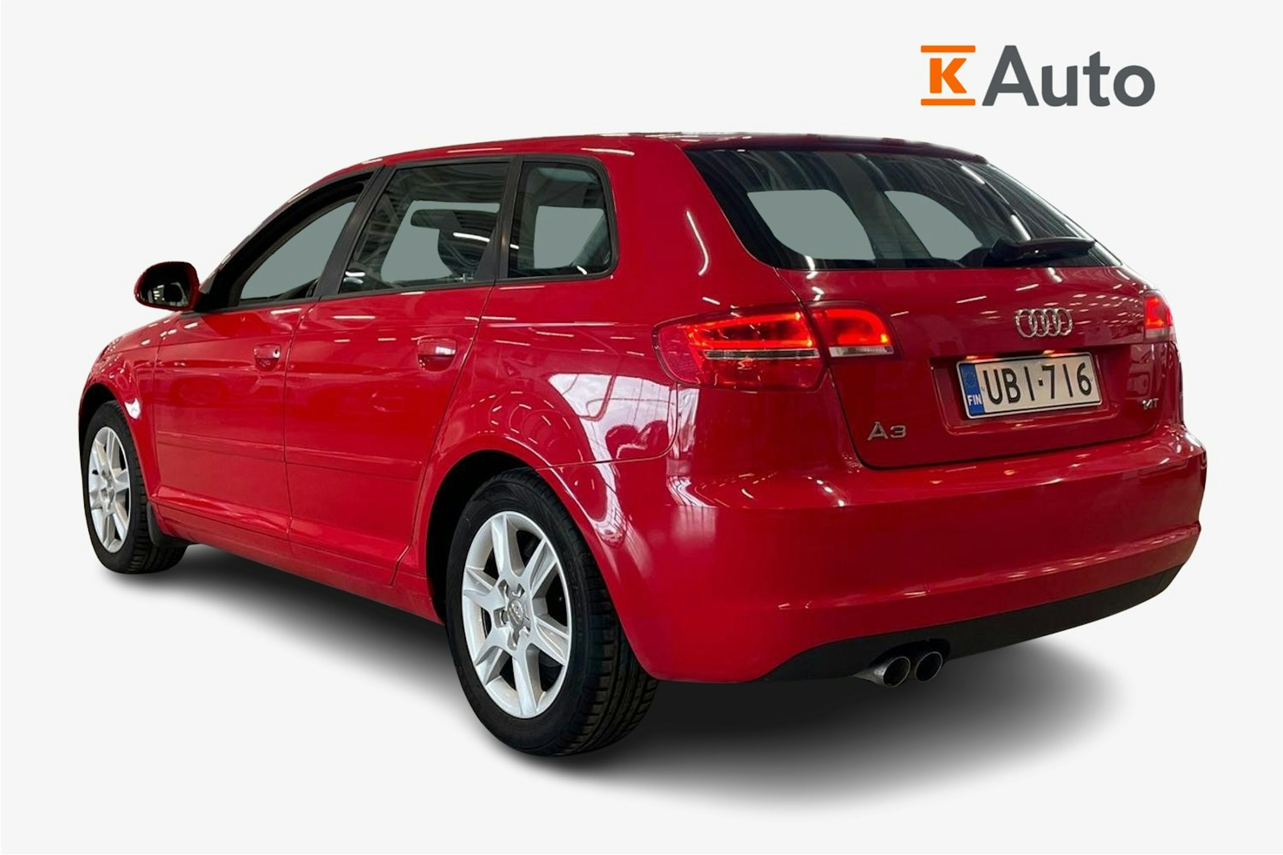 punainen Audi A3 2009 kuva 2.