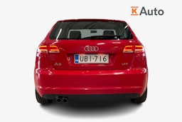 punainen Audi A3 2009 kuva 3.