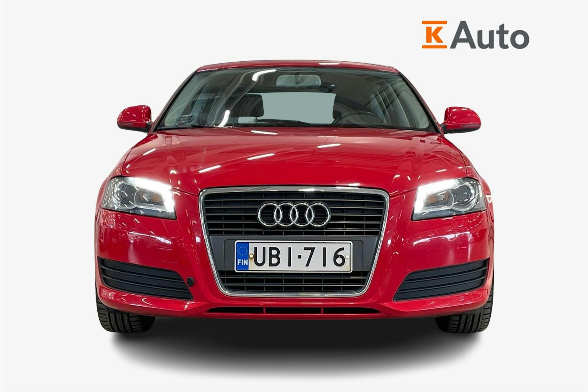 punainen Audi A3 2009 kuva 5.