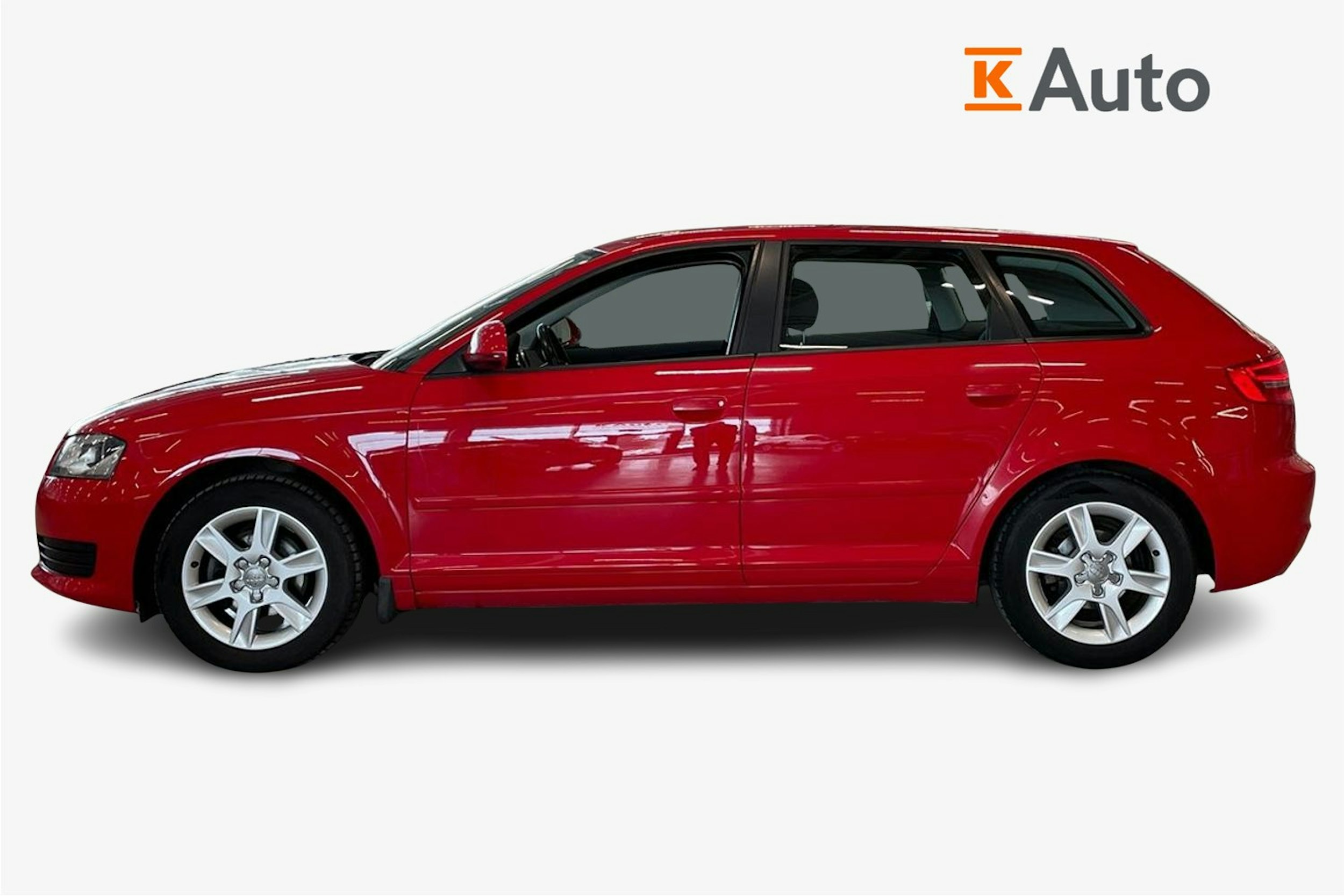 punainen Audi A3 2009 kuva 6.