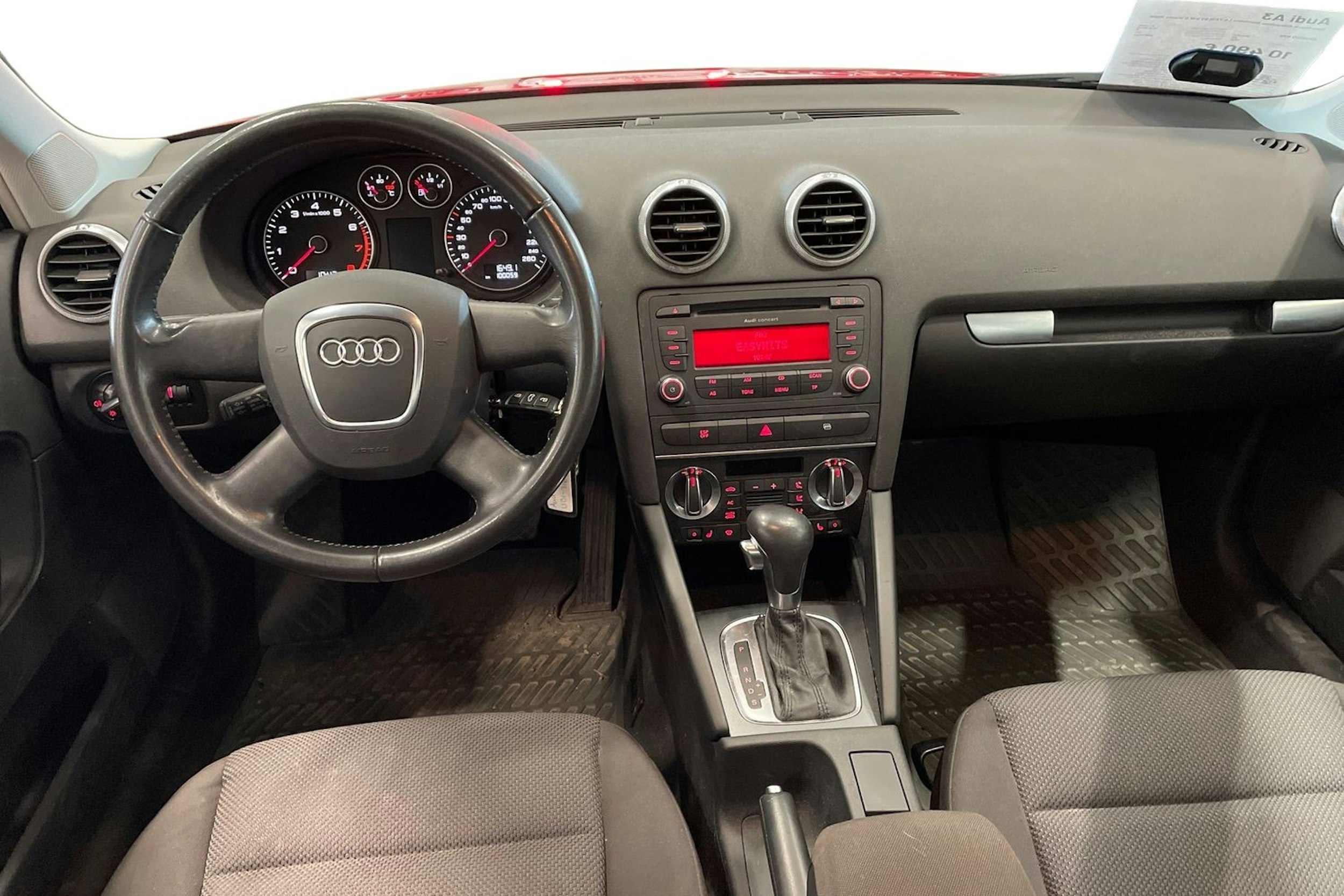 punainen Audi A3 2009 kuva 9.