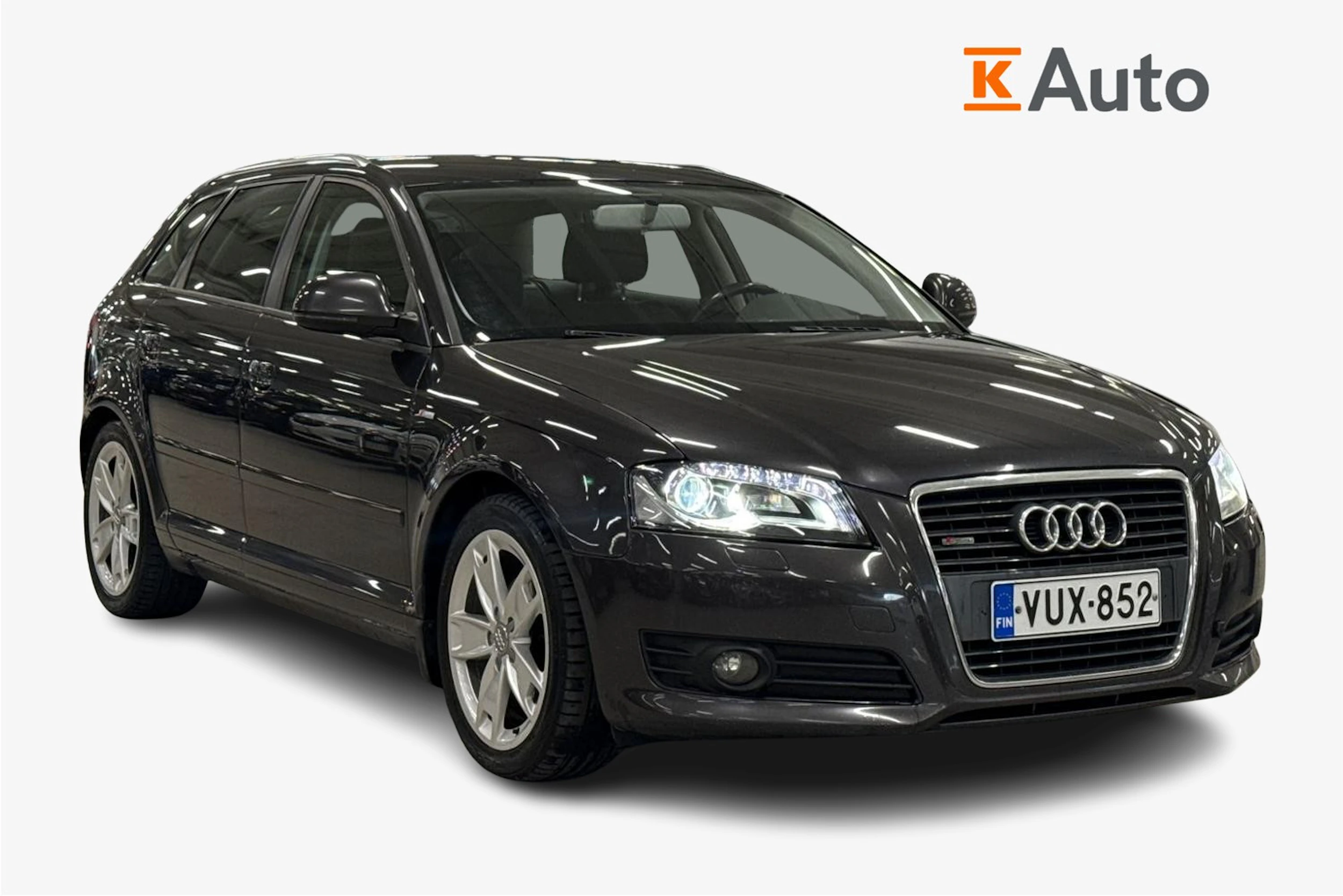 met. harmaa Audi A3 2009 kuva 1.