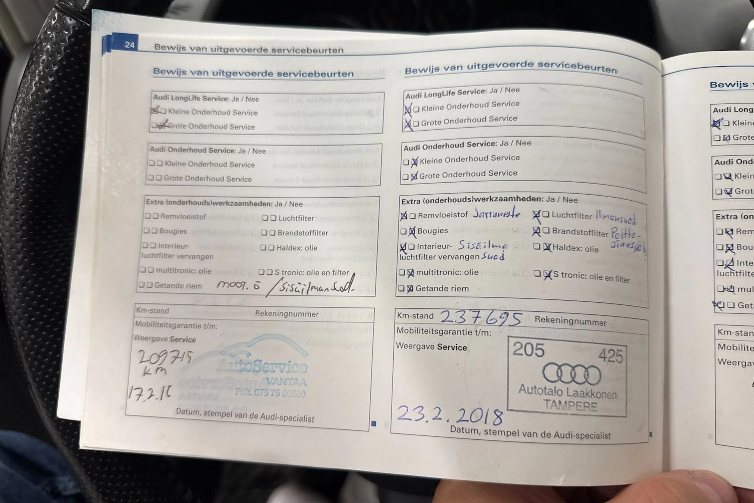 met. harmaa Audi A3 2009 kuva 23.