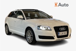 valkoinen Audi A3 2010 kuva 1.