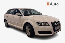 valkoinen Audi A3 2010 kuva 1.