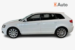 valkoinen Audi A3 2011 kuva 5.