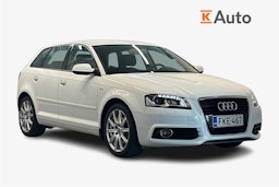 valkoinen Audi A3 2011 kuva 1.