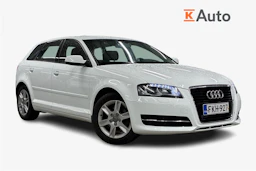 valkoinen Audi A3 2011 kuva 1.