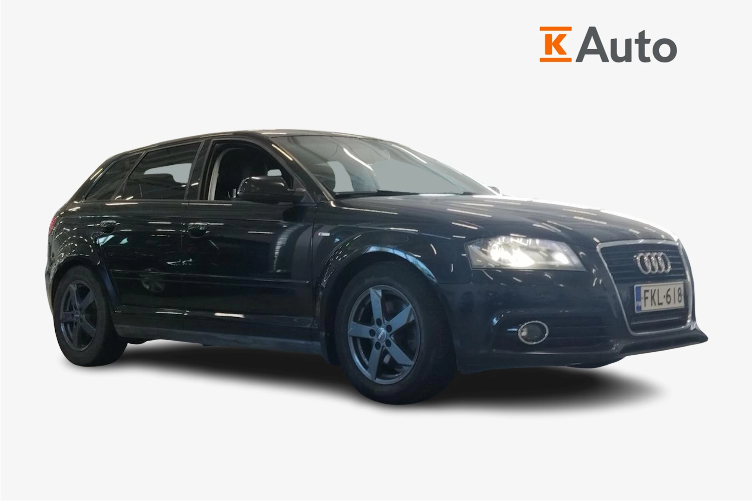 musta Audi A3 2011 kuva 1.