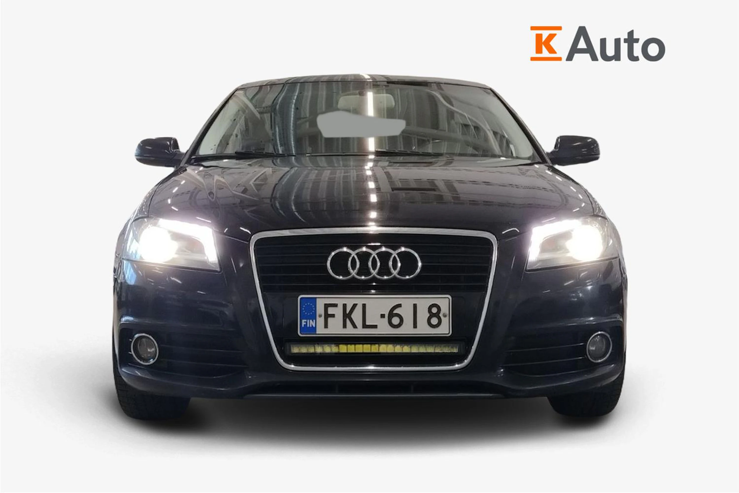 musta Audi A3 2011 kuva 4.