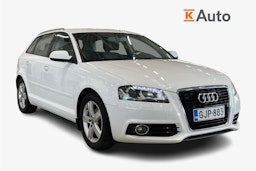 valkoinen Audi A3 2011 kuva 1.