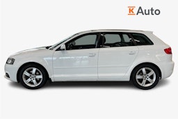 valkoinen Audi A3 2011 kuva 6.