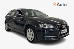 Musta Audi A3 2011 kuva 1.