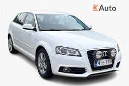 valkoinen Audi A3 2011 kuva 1.